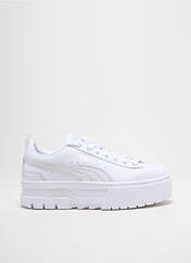 Baskets blanc PUMA pour femme seconde vue