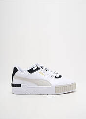 Baskets blanc PUMA pour femme seconde vue