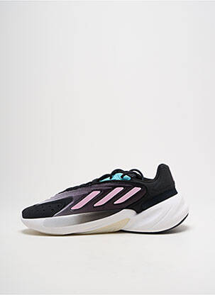 Baskets tissage satiné talon de 4 à 6cm noir ADIDAS femme