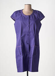 Blouse manches courtes manches courtes violet JALS BRIGITTE femme