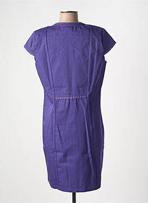 Blouse manches courtes manches courtes violet JALS BRIGITTE femme