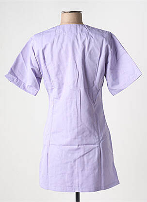Blouse manches courtes manches courtes violet COLLECTION HASSON femme