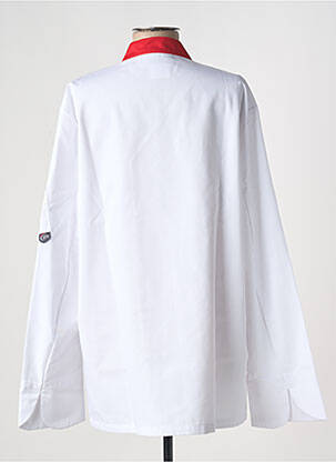 Blouse tissage popeline manches longues rouge MOLINEL femme