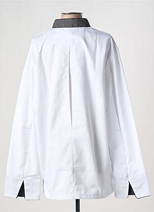 Blouse tissage popeline manches longues gris MOLINEL femme