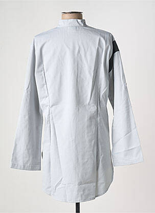 Blouse tissage popeline manches longues gris JALS BRIGITTE femme