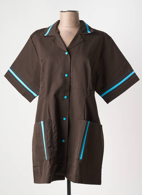 Blouse marron JALS BRIGITTE pour femme