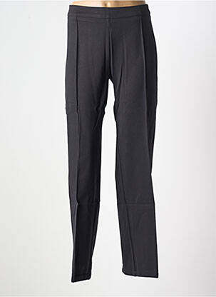 Pantalon droit stretch taille normale noir COLLECTION HASSON femme