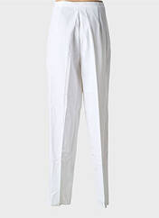 Pantalon droit blanc DE BERKEL pour homme seconde vue