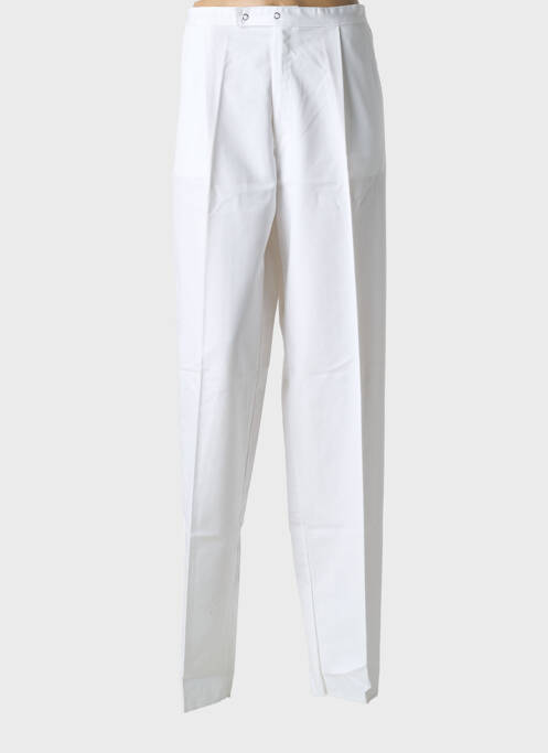 Pantalon droit blanc DE BERKEL pour homme