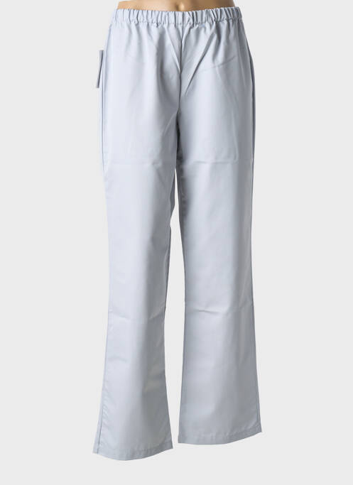 Pantalon droit gris COLLECTION HASSON pour homme