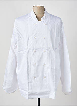 Veste casual fermeture boutonnée sur le devant blanc P.B.V homme