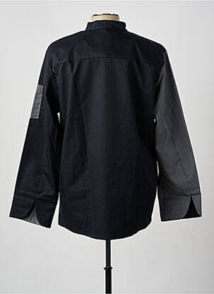 Veste casual fermeture boutonnée sur le devant noir ROBUR homme