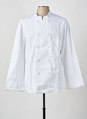 Veste casual coupe droite blanc MOLINEL homme