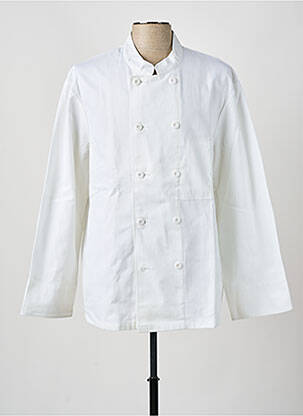 Veste casual fermeture boutonnée sur le devant blanc MOLINEL homme