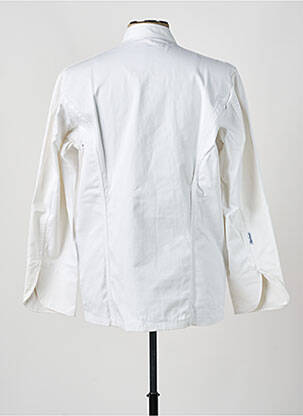 Veste casual fermeture boutonnée sur le devant blanc MOLINEL homme