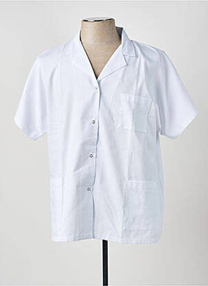 Veste casual coupe droite blanc MOLINEL femme