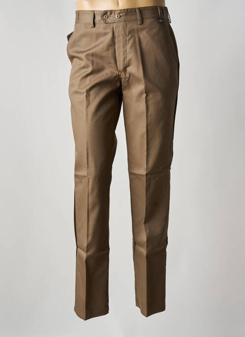 Pantalon slim marron MOLINEL pour homme