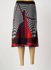 Jupe mi-longue noir IMPULSION femme seconde vue