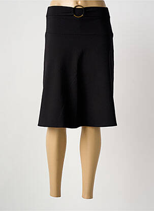 Jupe mi-longue noir MERI & ESCA femme
