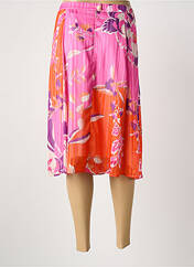 Jupe mi-longue rose GREGORY PAT femme seconde vue