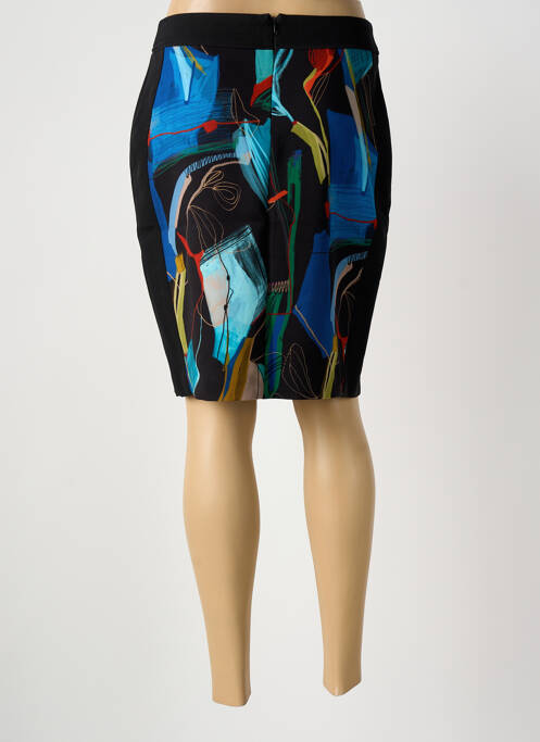 Jupe courte coupe droite noir PAUSE CAFE femme