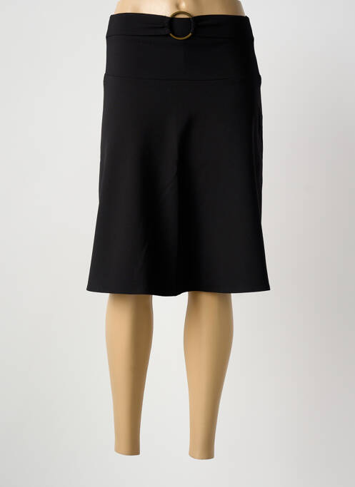 Jupe mi-longue noir MERI & ESCA femme