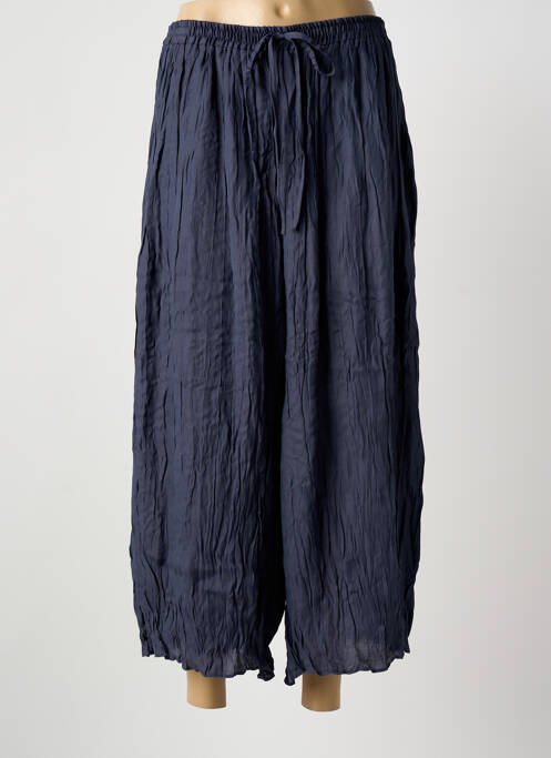Pantalon 7/8 bleu KOKOMARINA femme