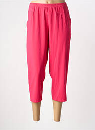 Pantacourt coupe droite rose MERI & ESCA femme