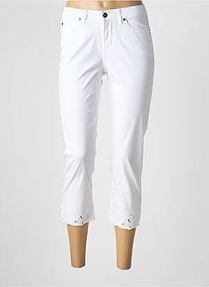 Pantacourt blanc MERI & ESCA femme
