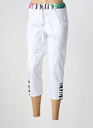 Pantacourt blanc PAUSE CAFE femme