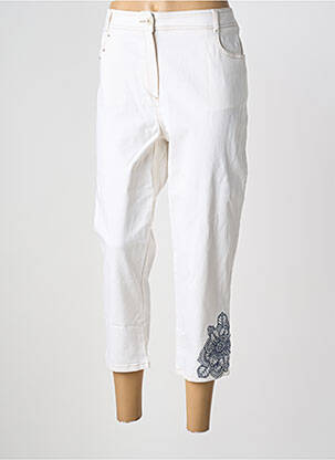 Pantacourt blanc PAUSE CAFE femme