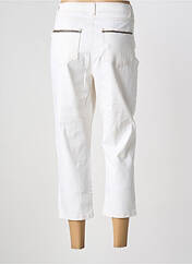 Pantacourt blanc PAUSE CAFE femme seconde vue