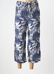 Pantacourt bleu C'EST BEAU LA VIE femme seconde vue