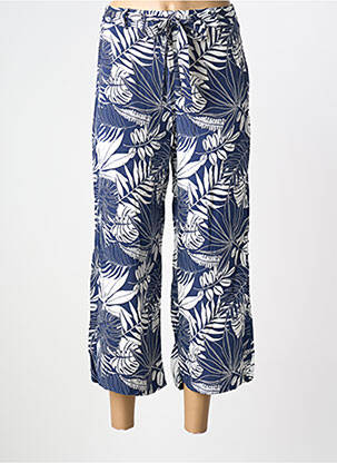 Pantacourt bleu C'EST BEAU LA VIE femme