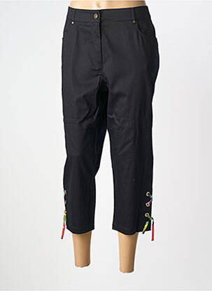 Pantacourt noir PAUSE CAFE femme