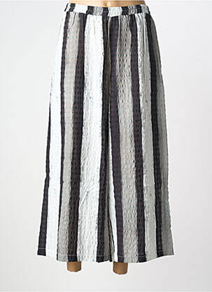 Pantalon 7/8 gris KOKOMARINA femme