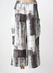 Pantalon 7/8 gris KOKOMARINA femme seconde vue