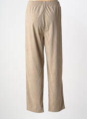 Pantalon droit beige FRED SABATIER femme seconde vue