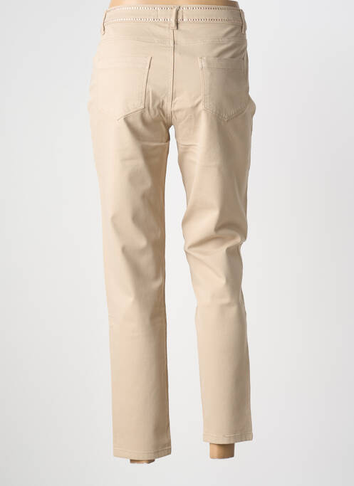 Pantalon slim poches beige FUEGO WOMAN femme