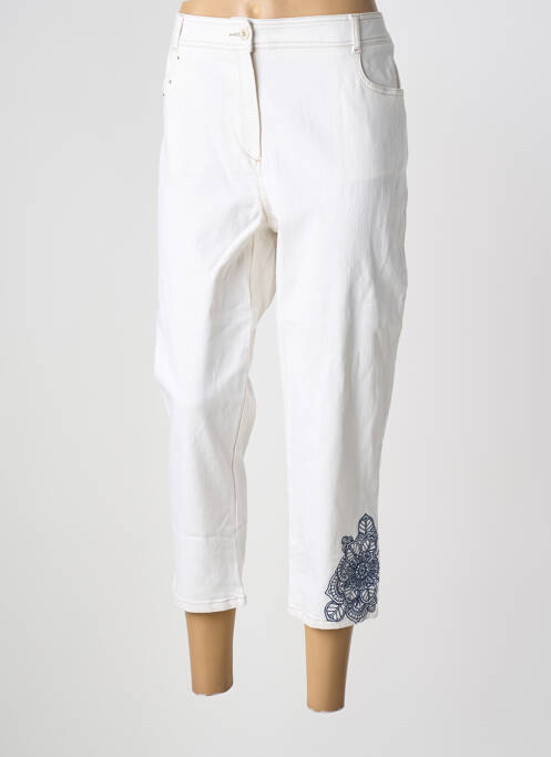 Pantacourt blanc PAUSE CAFE femme