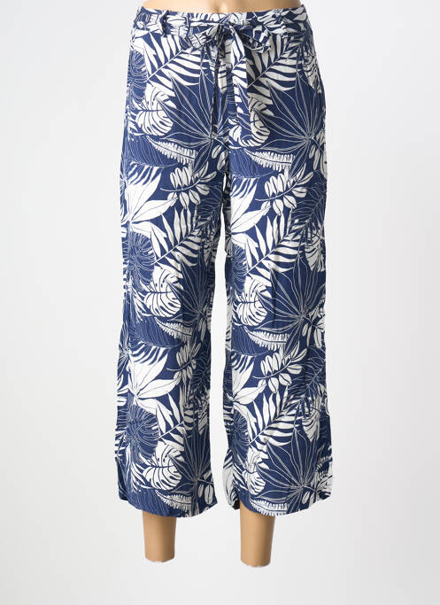 Pantacourt bleu C'EST BEAU LA VIE femme