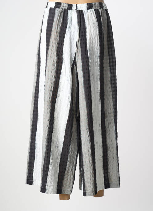 Pantalon 7/8 gris KOKOMARINA femme