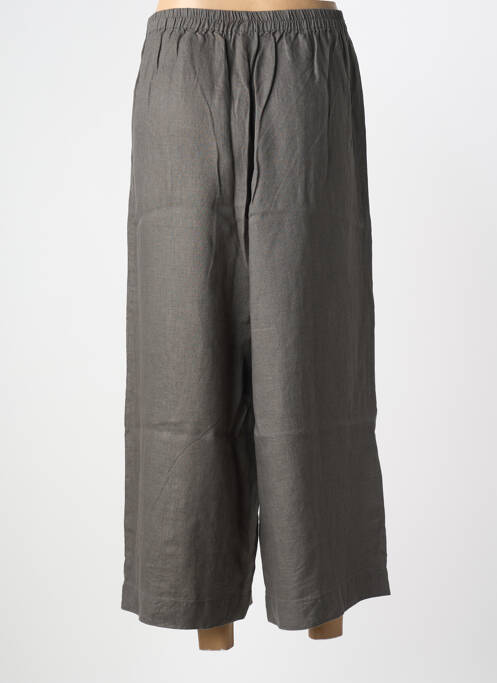 Pantalon 7/8 gris KOKOMARINA femme