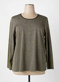 Top col rond manches longues or MERI & ESCA femme