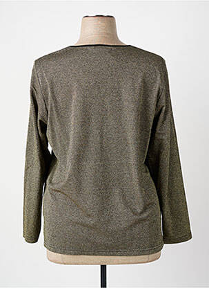 Top col rond manches longues or MERI & ESCA femme
