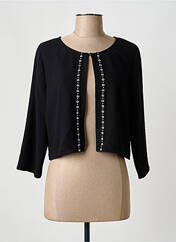 Boléro noir PAUSE CAFE femme seconde vue