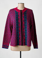 Gilet manches longues rouge AGATHE & LOUISE femme seconde vue