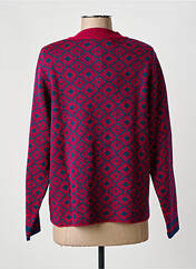 Gilet manches longues rouge AGATHE & LOUISE femme seconde vue