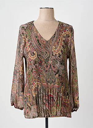 Top vert FRANCK ANNA femme