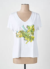 T-shirt blanc PAUSE CAFE femme seconde vue